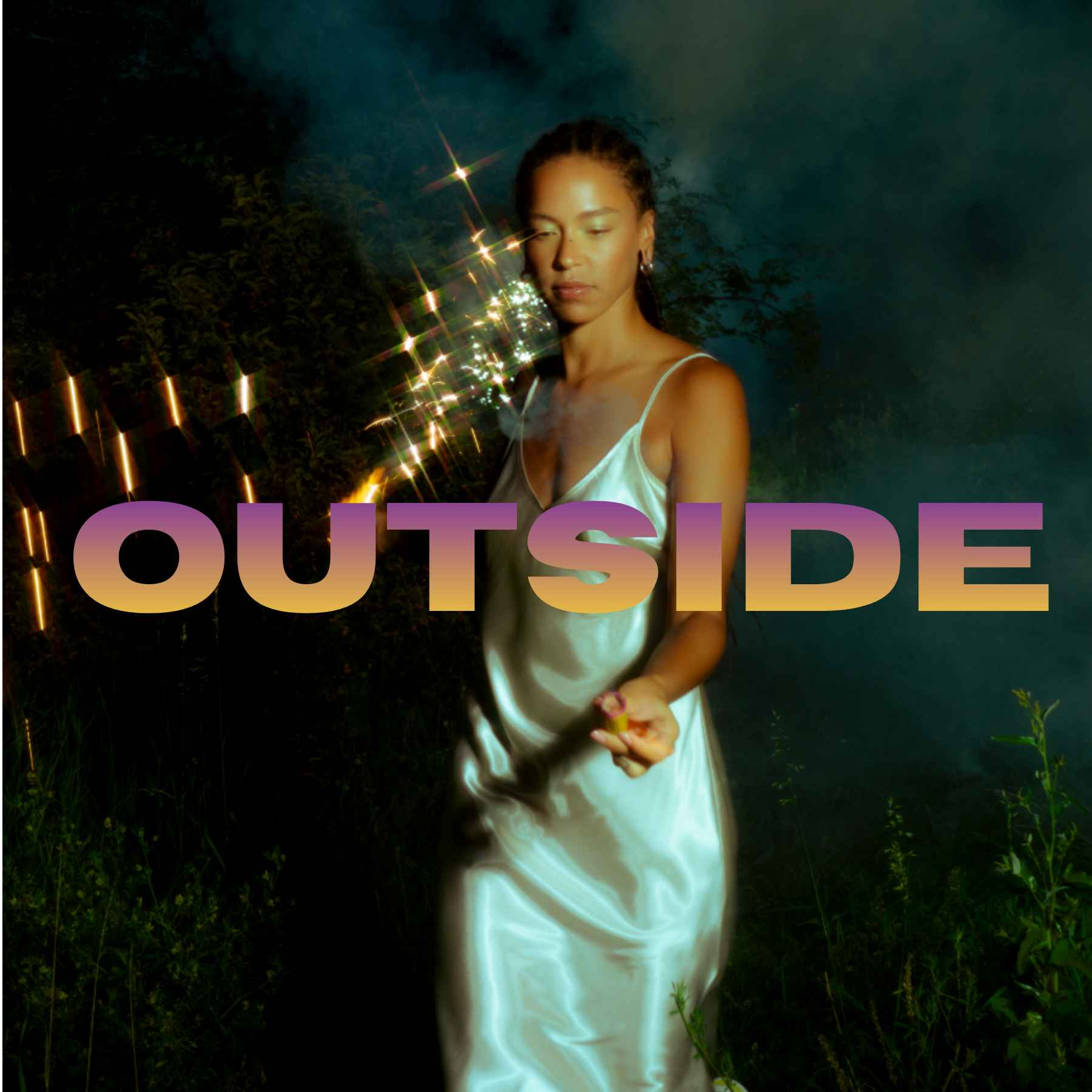 Outside