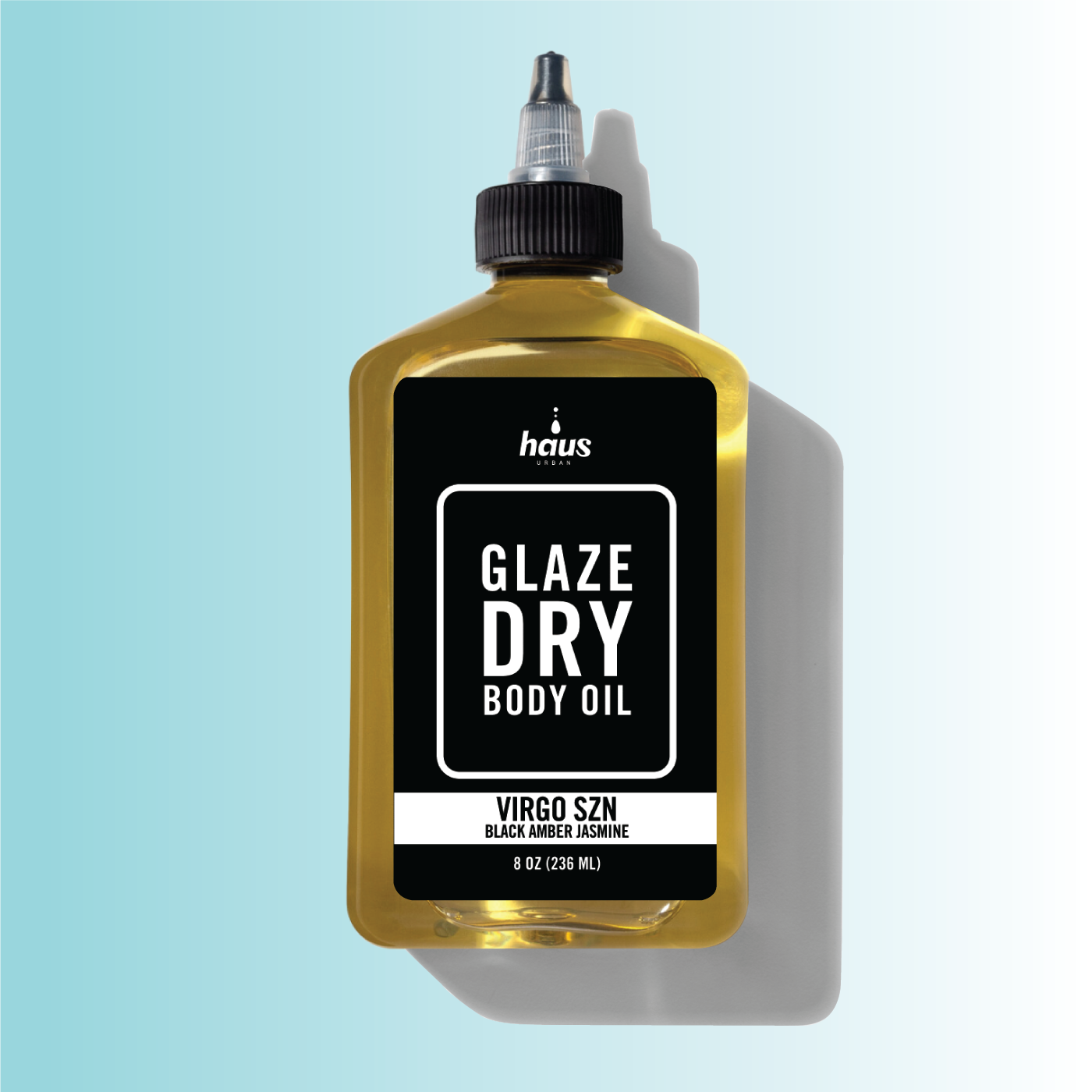 VIRGO SZN GLAZE DRY BODY OIL (8 OZ) | BLACK AMBER JASMINE
