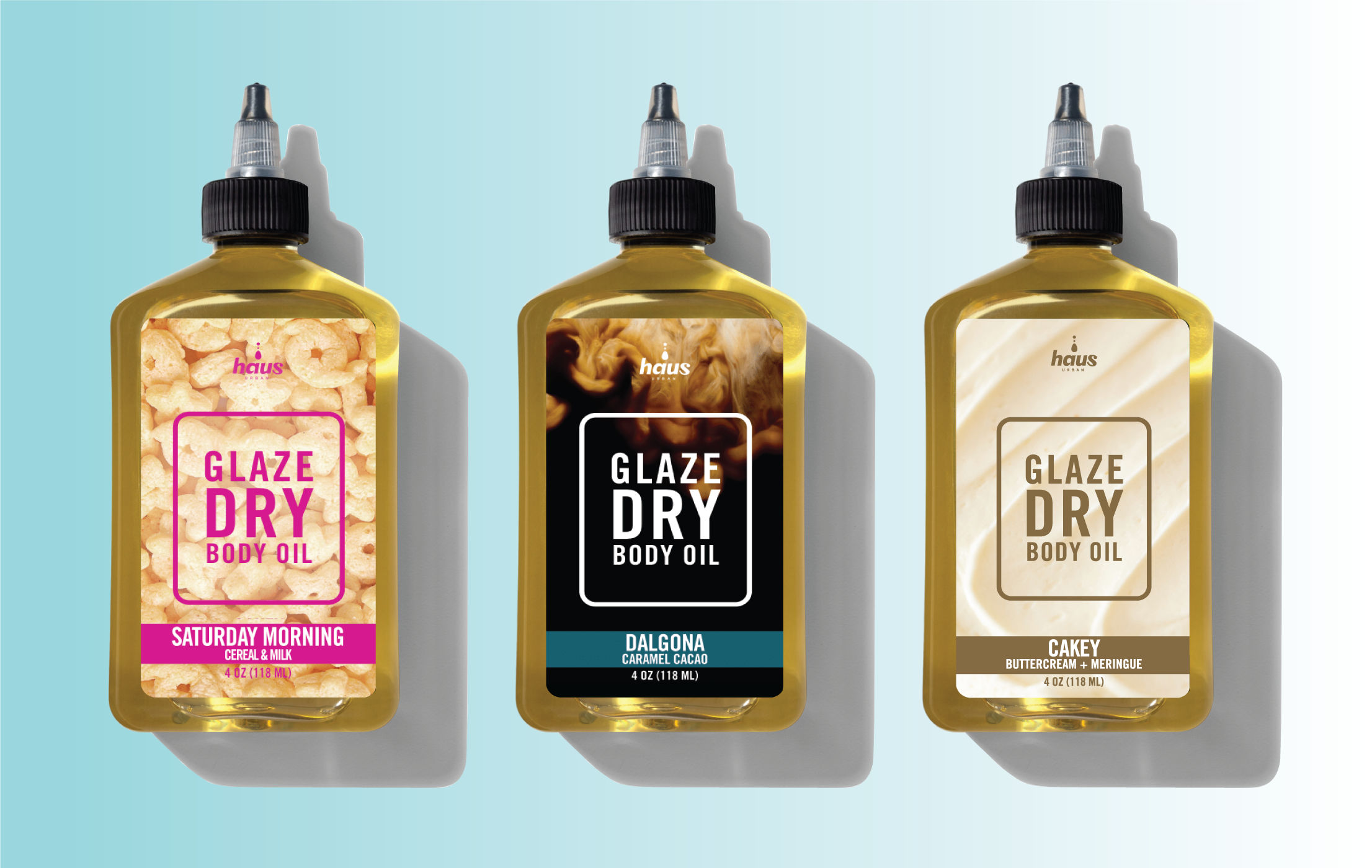 GLAZE Mini Trio | Customizable Set