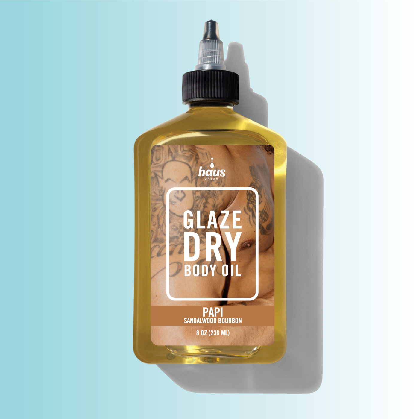 PAPI GLAZE DRY BODY OIL | SANDALWOOD BOURBON