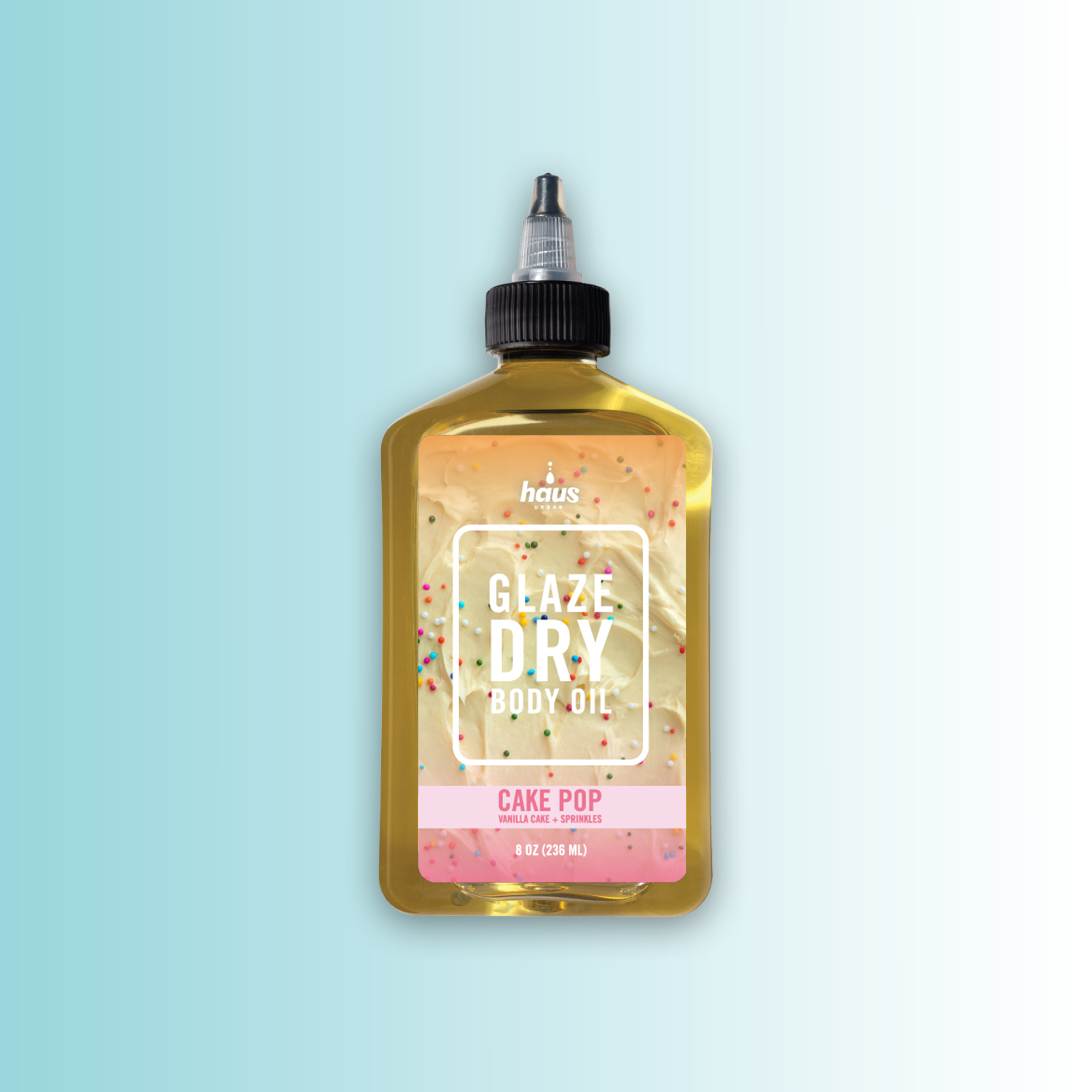 Cake Pop Glaze Dry Body Oil | Vanilla Cake + Sprinkles
