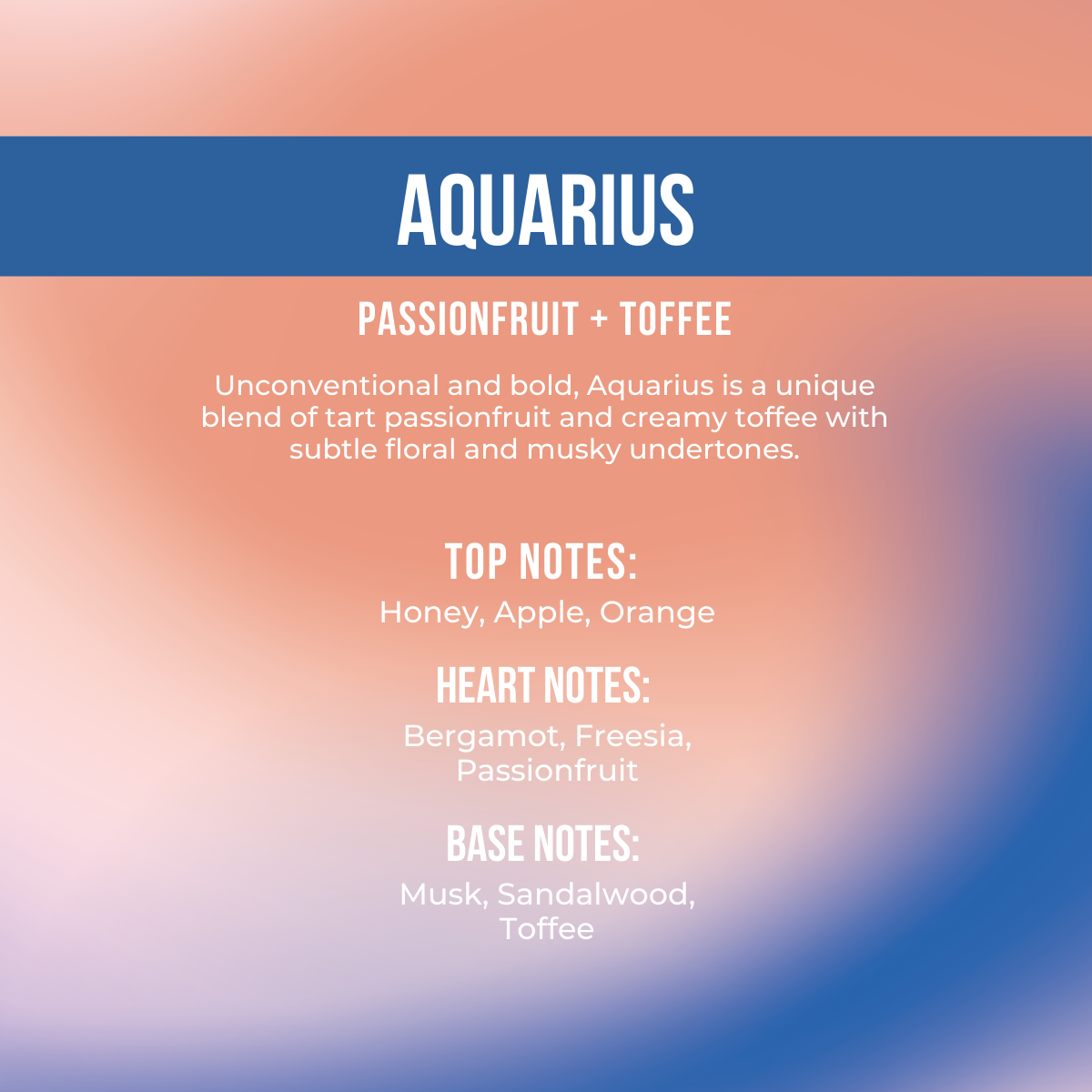 Aquarius Glaze Dry Body Oil, 8 oz | Passionfruit + Toffee