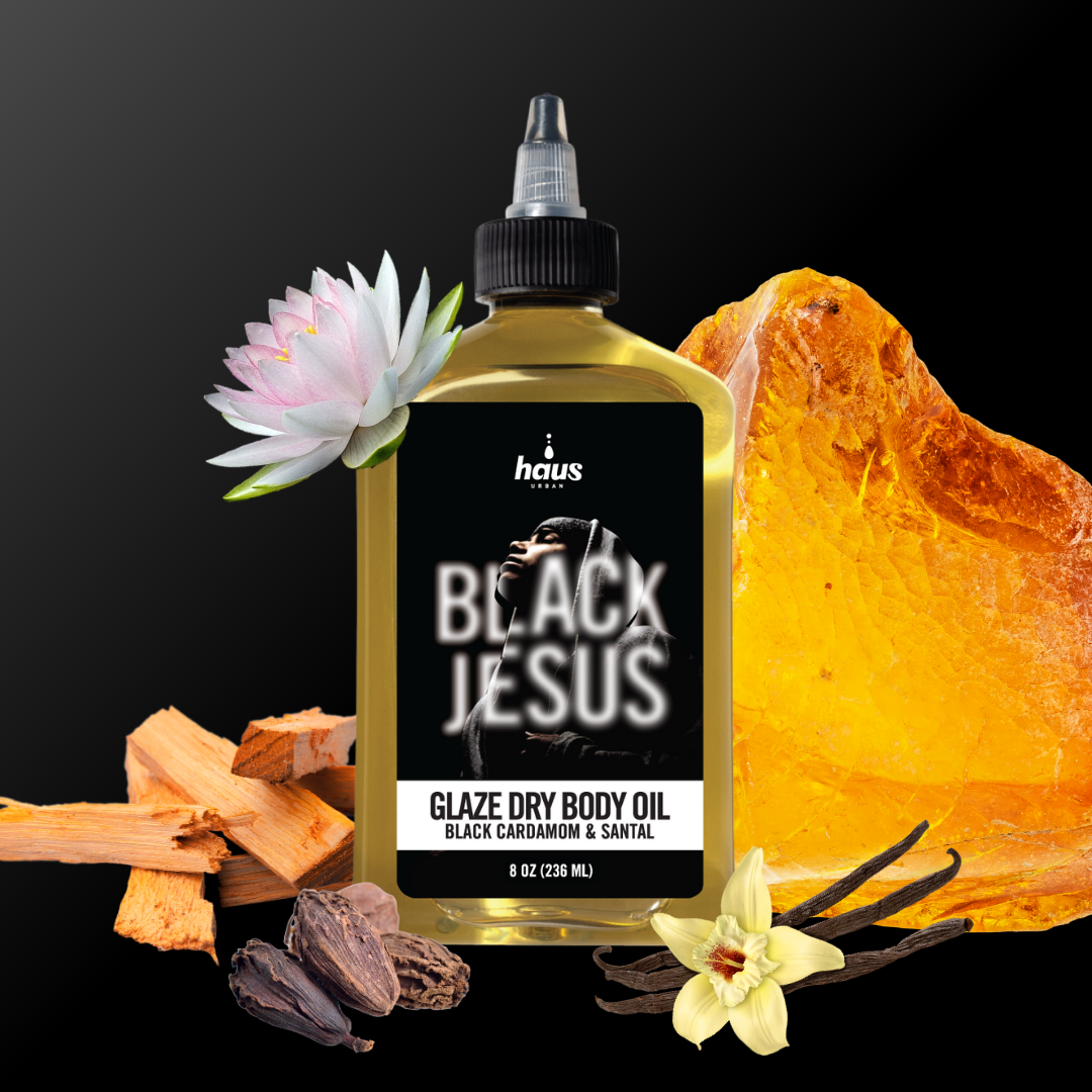BLACK JESUS BODY DUO | BUTTER BODY BALM + GLAZE DRY BODY OIL