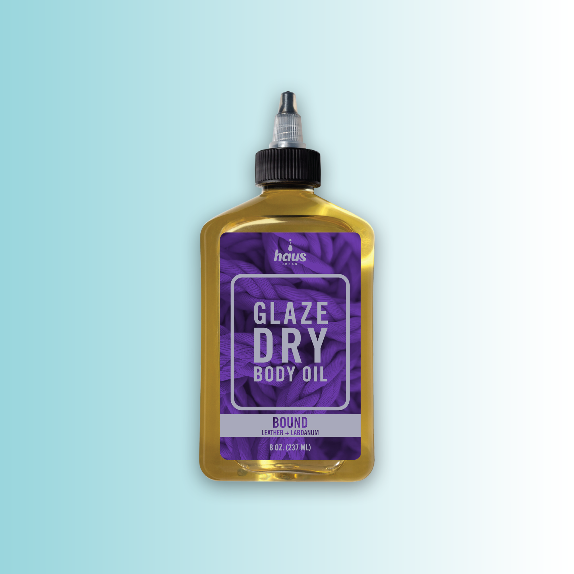 Bound Glaze Dry Body Oil (8 oz) | Leather + Labdanum