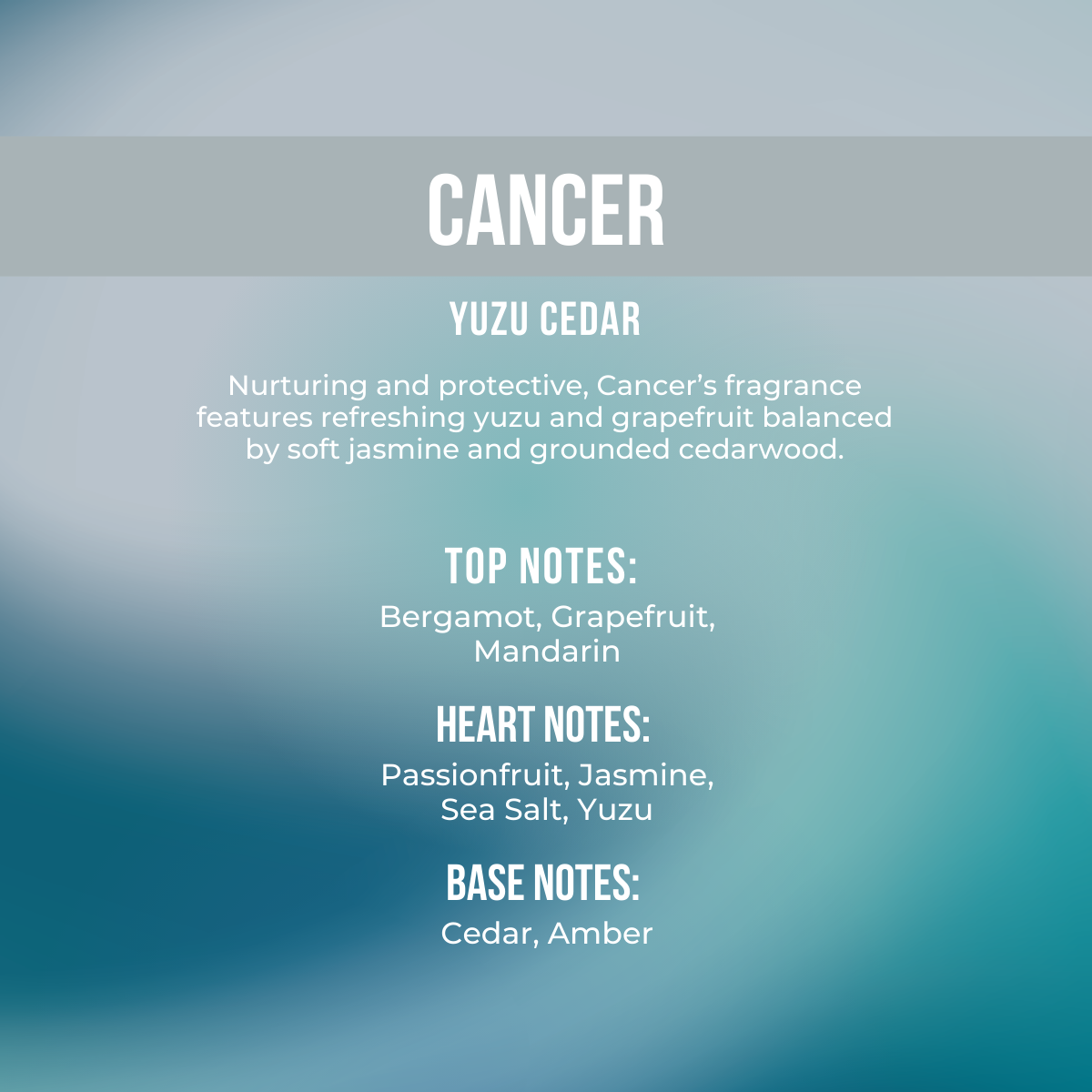 Cancer Glaze Dry Body Oil, 8 oz | Yuzu Cedar