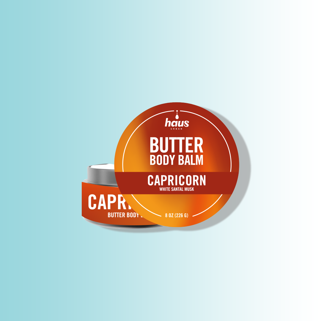 Capricorn Butter Body Balm, 8 oz | White Santal Musk