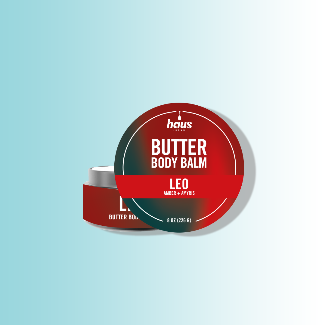 Leo Butter Body Balm, 8 oz | Amber + Amyris