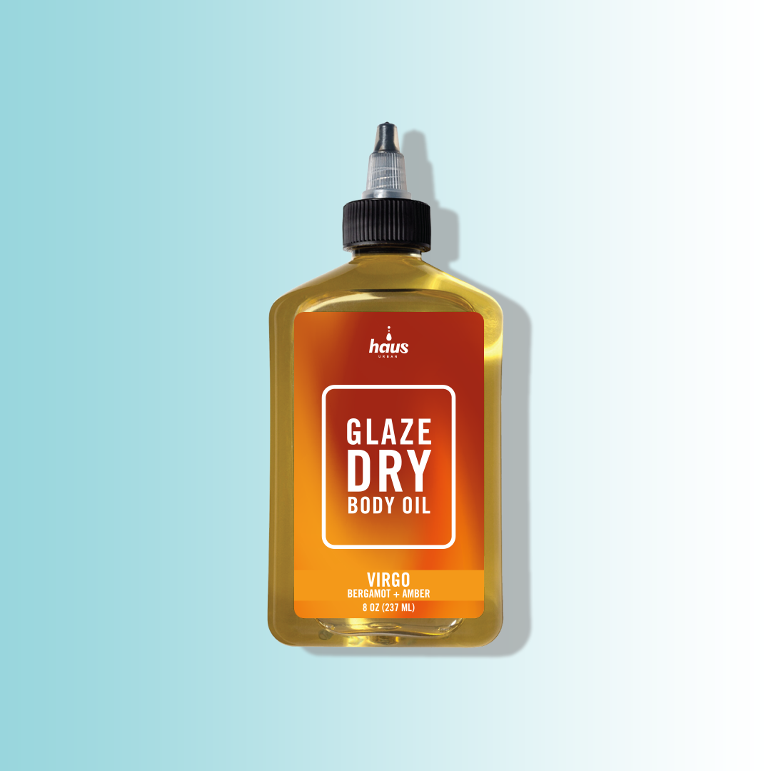Virgo Glaze Dry Body Oil, 8 oz | Bergamot + Amber