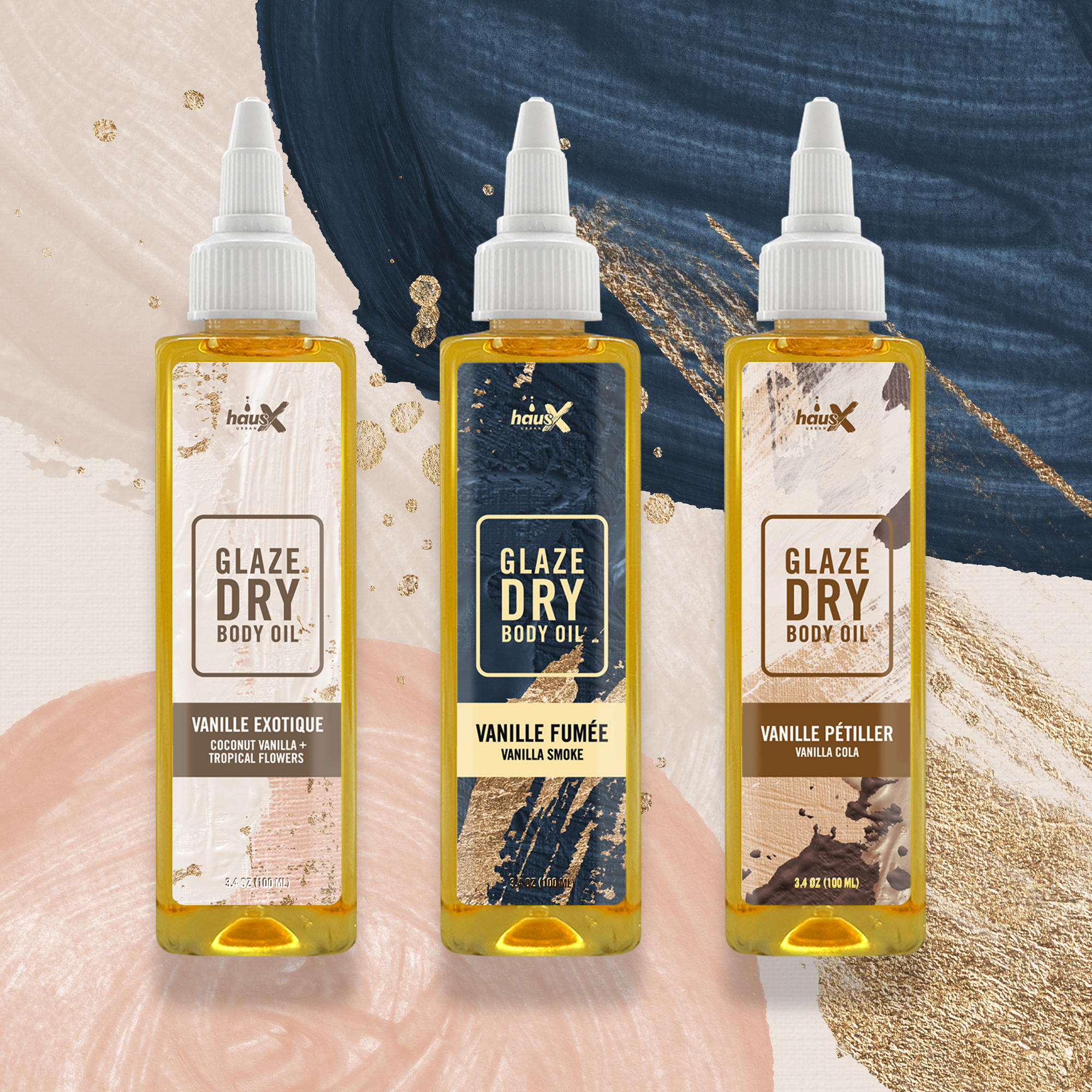 Vanille Couture | Glaze Mini Trio