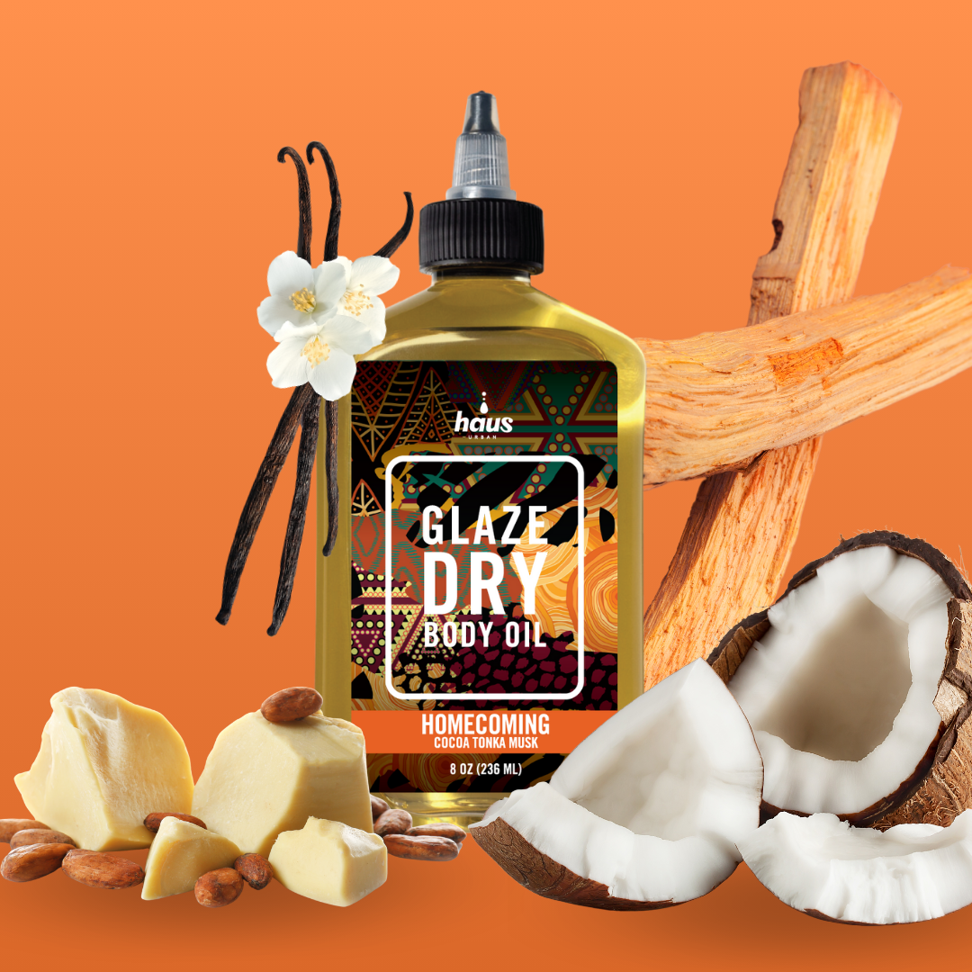 HOMECOMING BODY DUO | BUTTER BODY BALM + GLAZE DRY BODY OIL