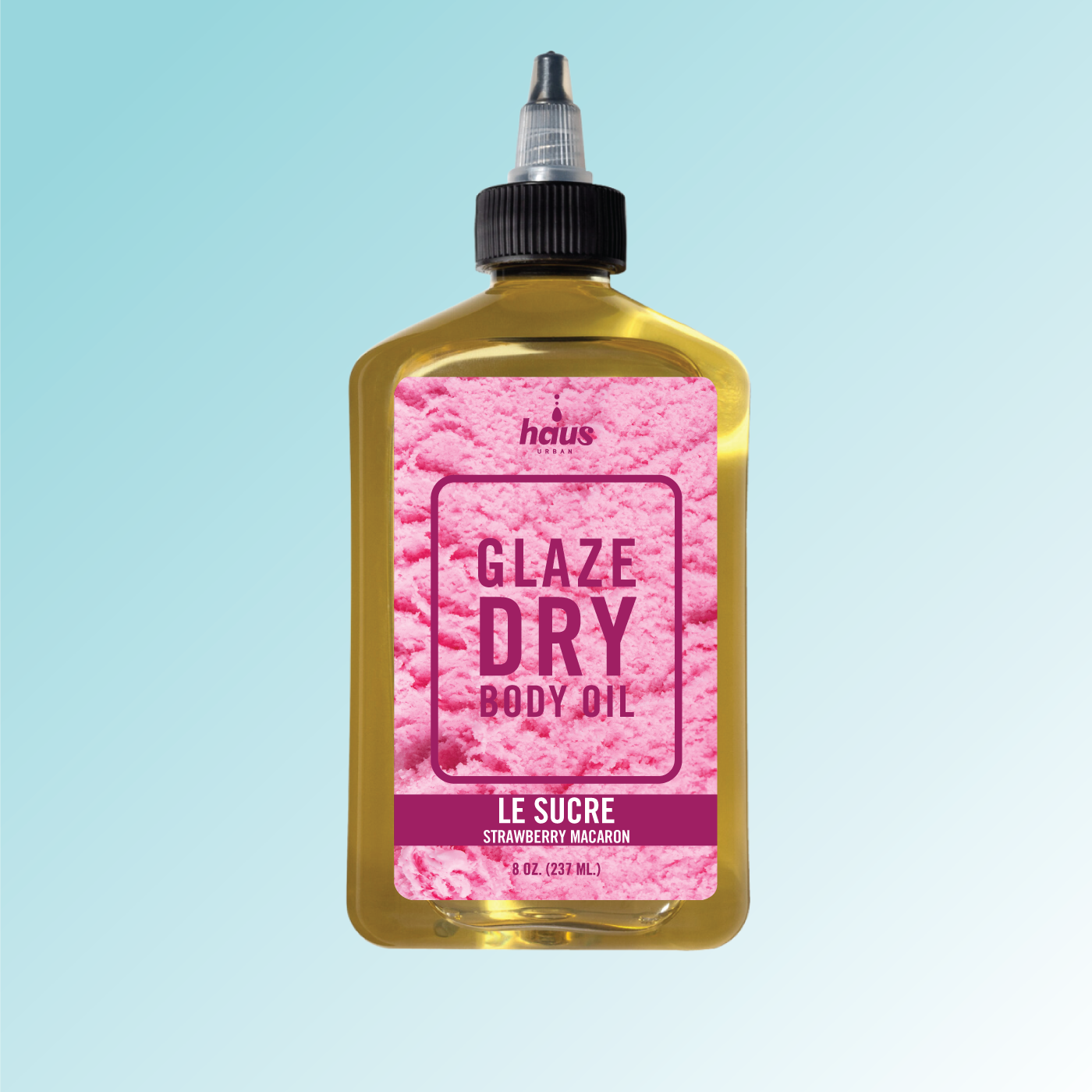 LE SUCRE | STRAWBERRY MACARON| GLAZE DRY BODY OIL