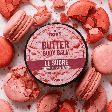 LE SUCRE BUTTER BODY BALM | STRAWBERRY MACARON | 8 OZ.
