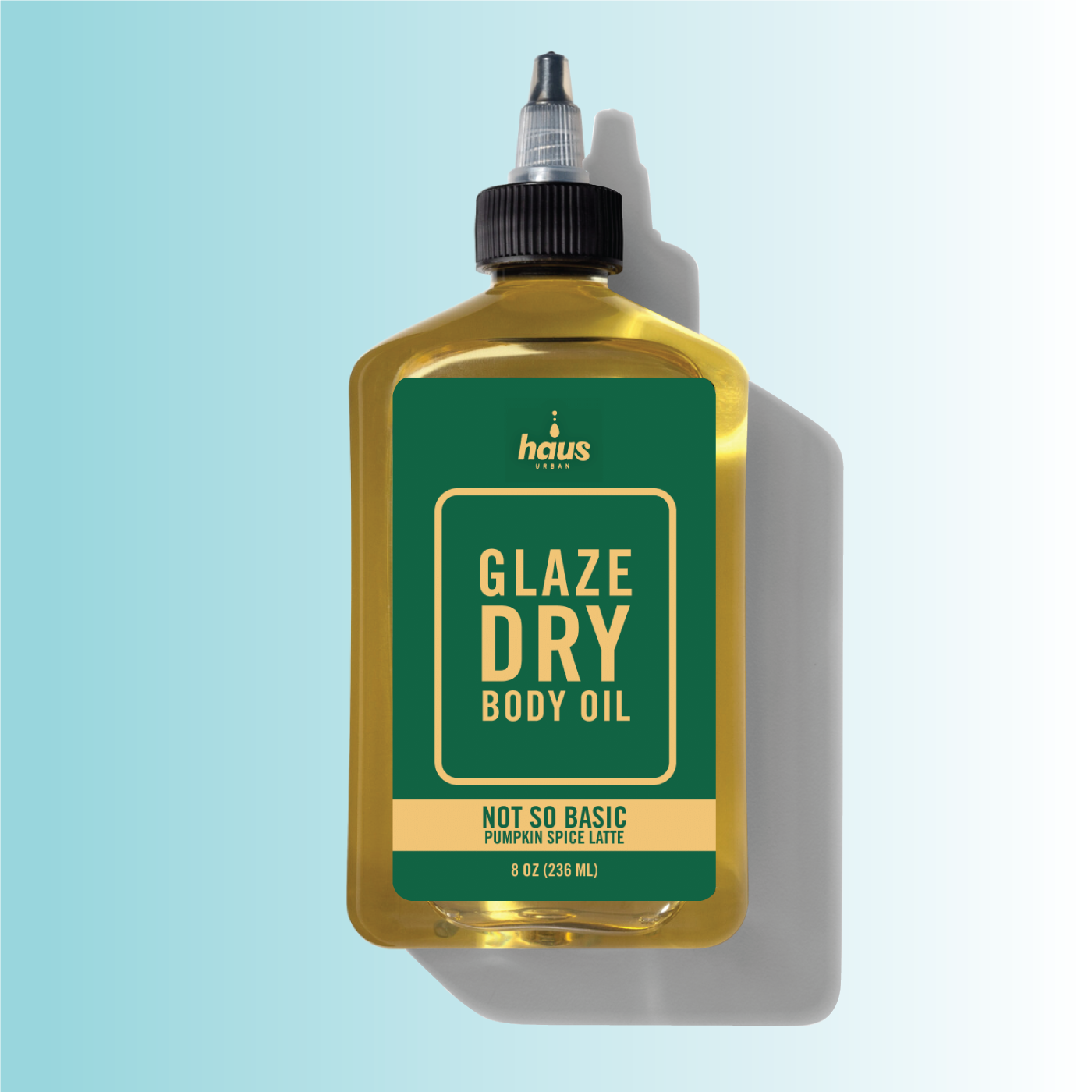 Not So Basic Glaze Dry Body Oil | Pumpkin Spice Latte, 8 oz.