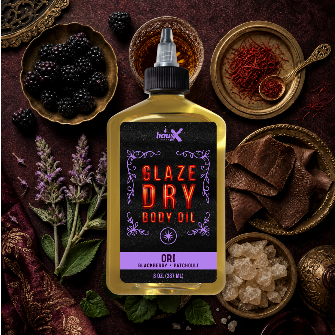 Ori Glaze Dry Body Oil, 8 oz. | Blackberry + Patchouli