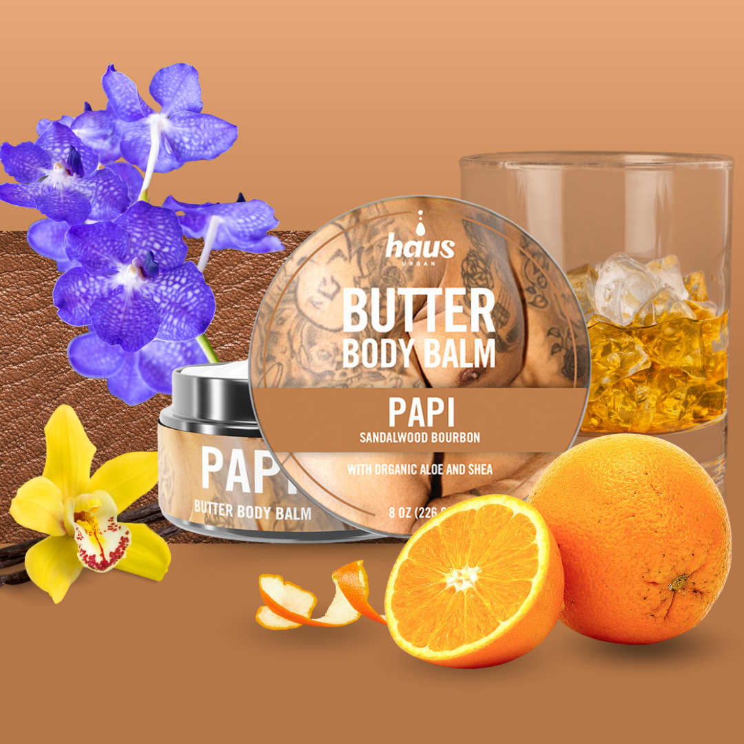 PAPI BODY DUO | BUTTER BODY BALM + GLAZE DRY BODY OIL