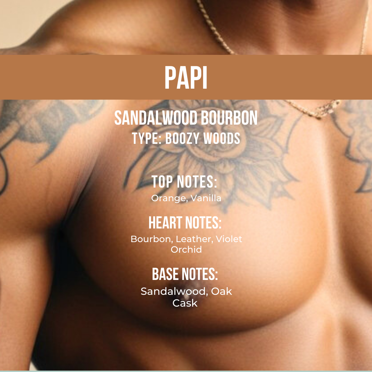 PAPI GLAZE DRY BODY OIL | SANDALWOOD BOURBON