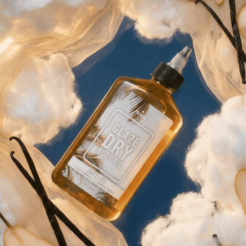 SOFT LIFE GLAZE DRY BODY OIL | TOASTED VANILLA + CASHMERE WOODS