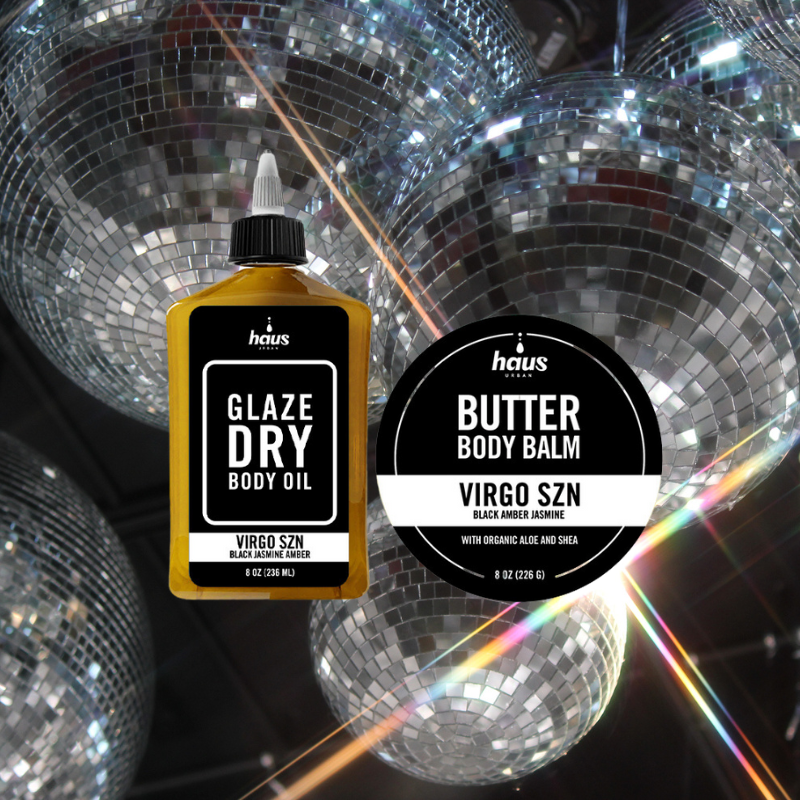 VIRGO SZN BODY DUO | BUTTER BODY BALM + GLAZE DRY BODY OIL – Haus