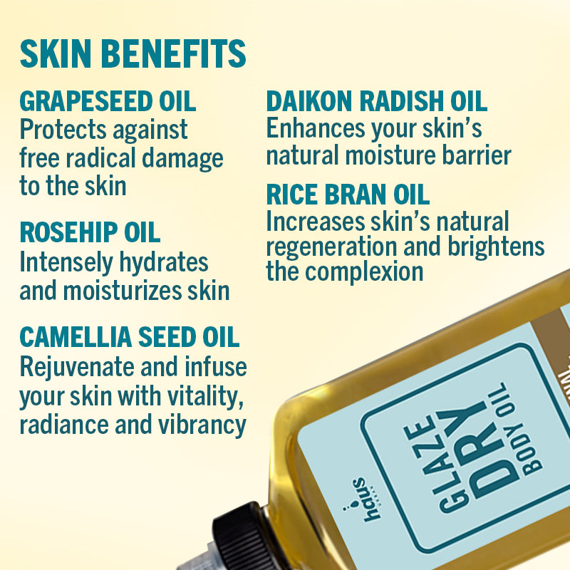 Line Bro Glaze Dry Body Oil (8 oz) | Mahogany Woods