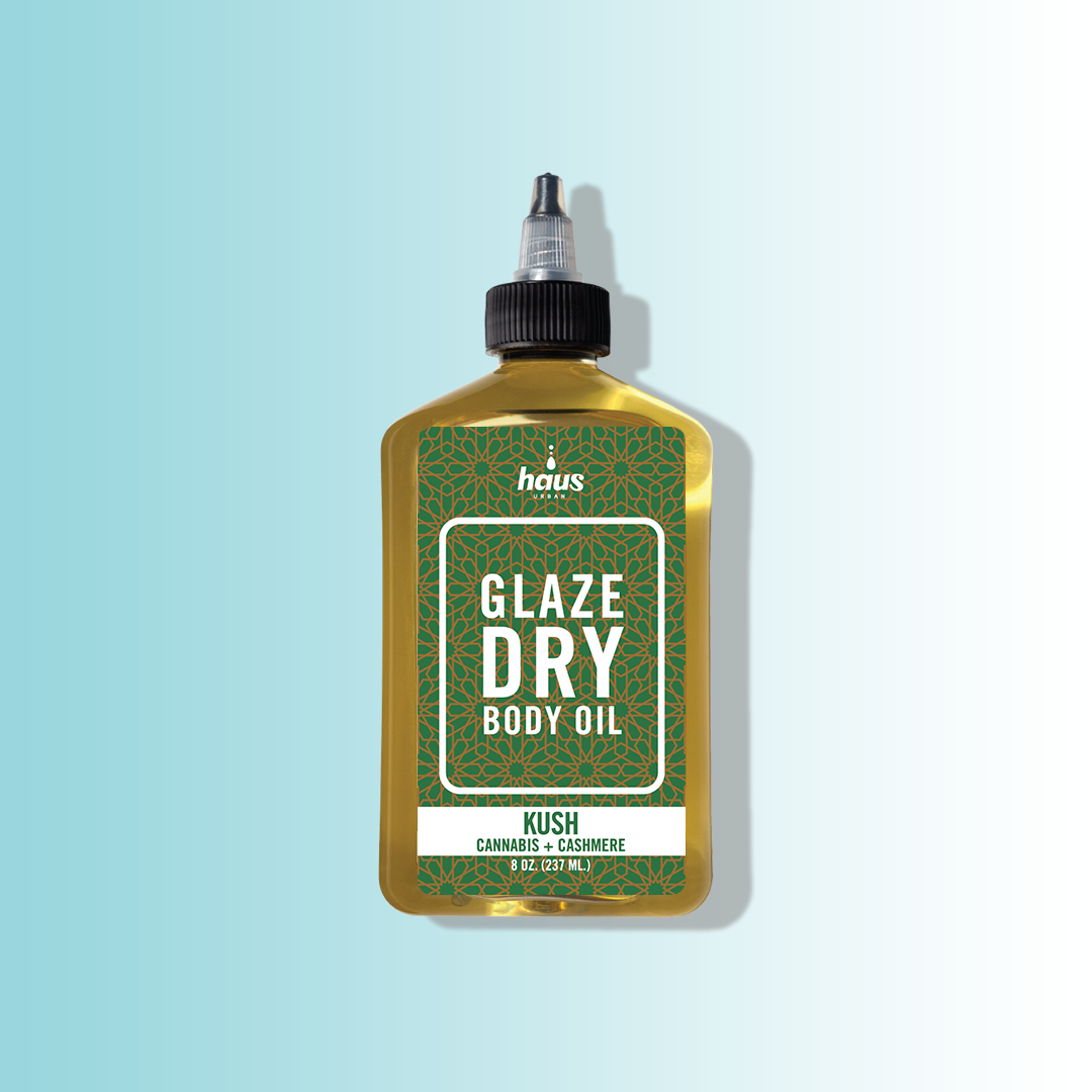 Kush Glaze Dry Body Oil, 8 oz. | Cannabis + Cashmere