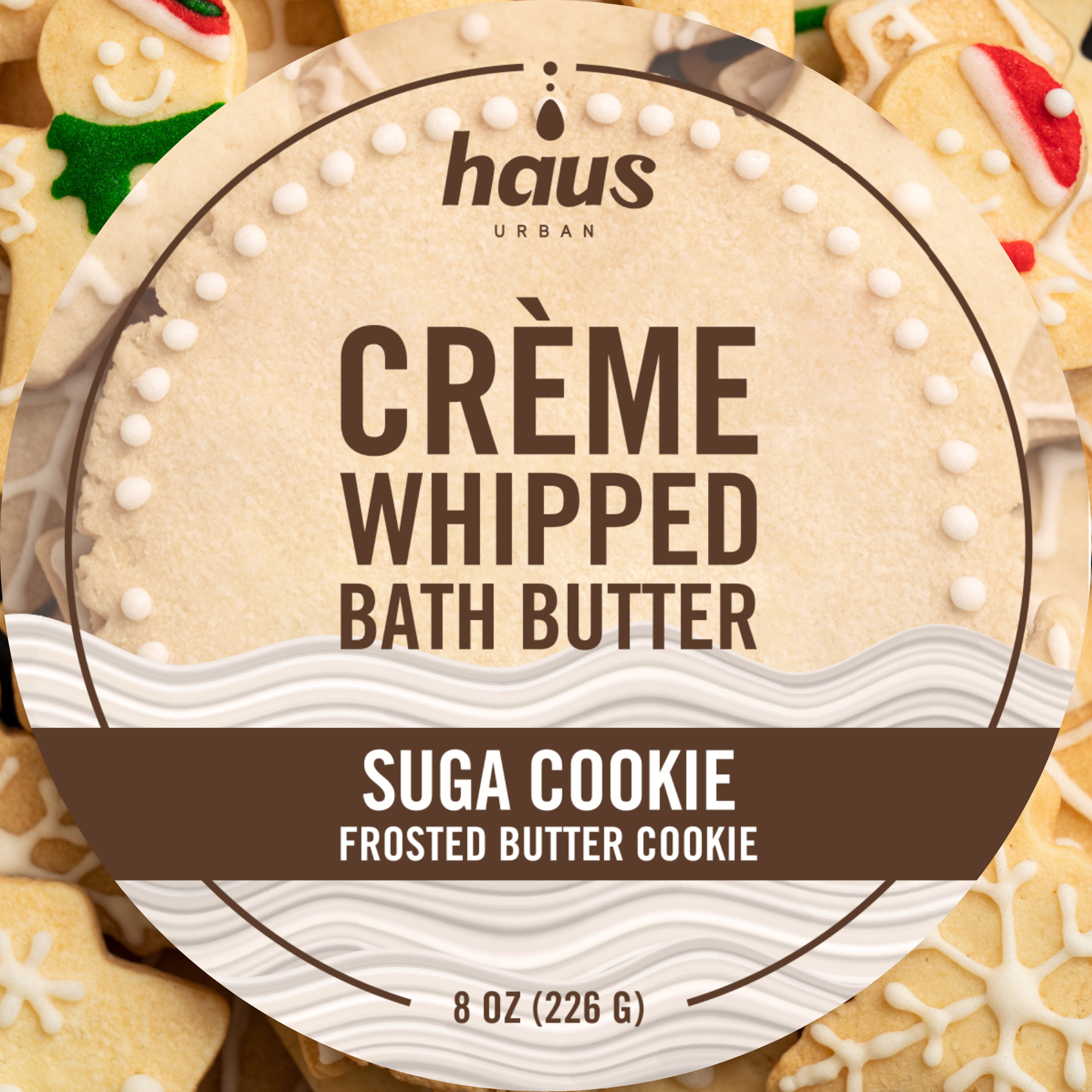 Eat My Cookie: Suga Cookie CRÈME Whipped Bath Butter, 8 oz.