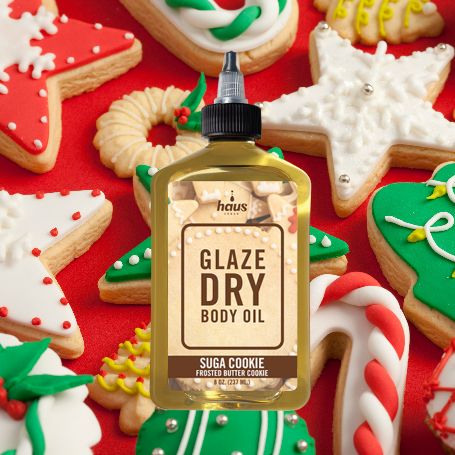 Eat My Cookie: Holiday 2024 | Glaze Dry Oil Blend for Body, 8 oz.