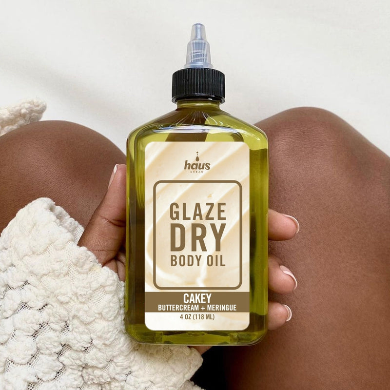 CAKEY BODY DUO | BUTTER BODY BALM + GLAZE DRY BODY OIL